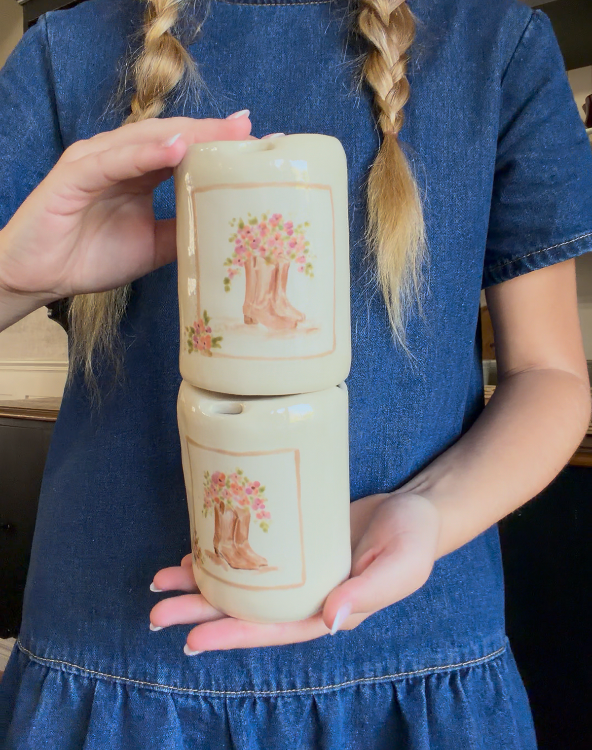 The Cowboy In Bloom Travel Cup