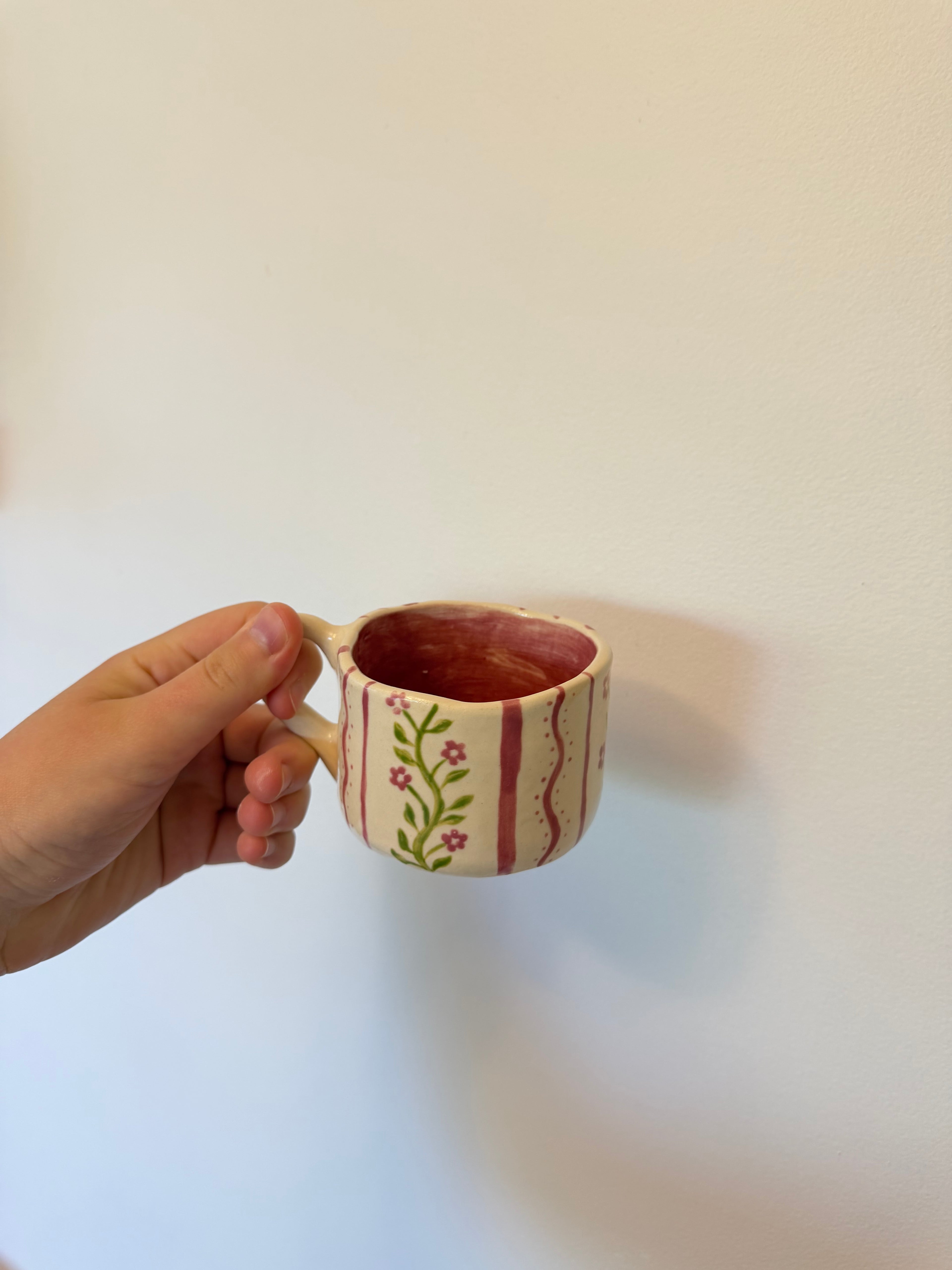 The Cornflower Mini Mug - Pink