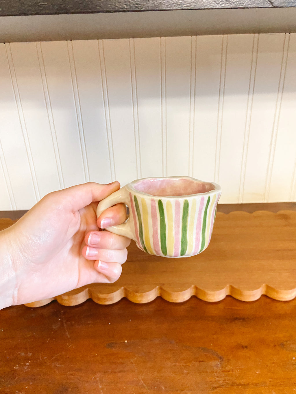 The Picnic Mini Mug - Mixed Stripes