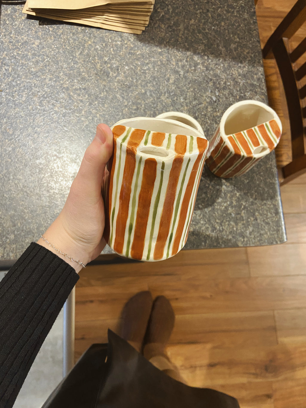 PRE ORDER YOUR STRIPED ON-THE-GO CUP *3-6 WEEK WAIT TIME*