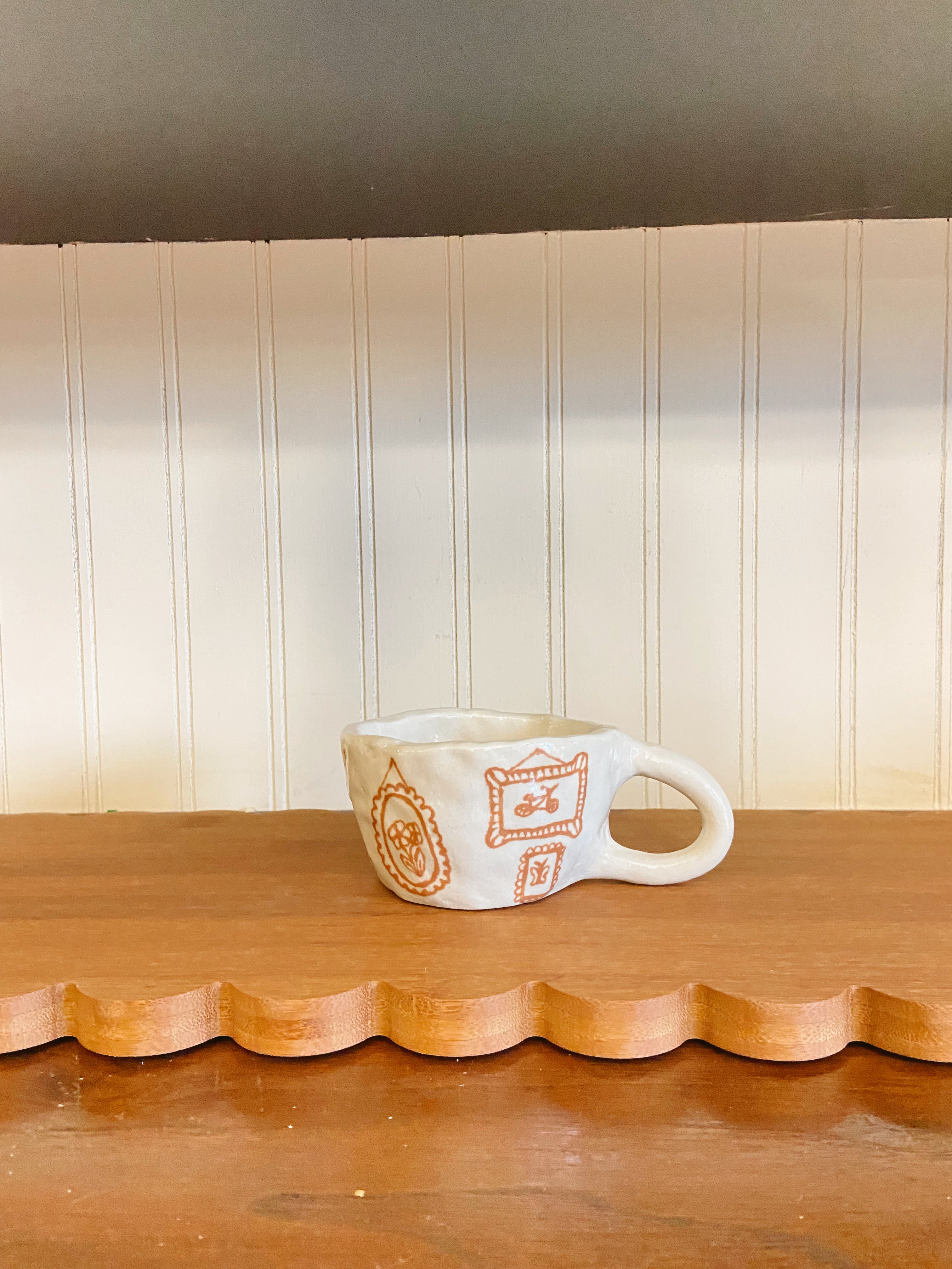 The Gallery Mini Mug - Coffee Brown