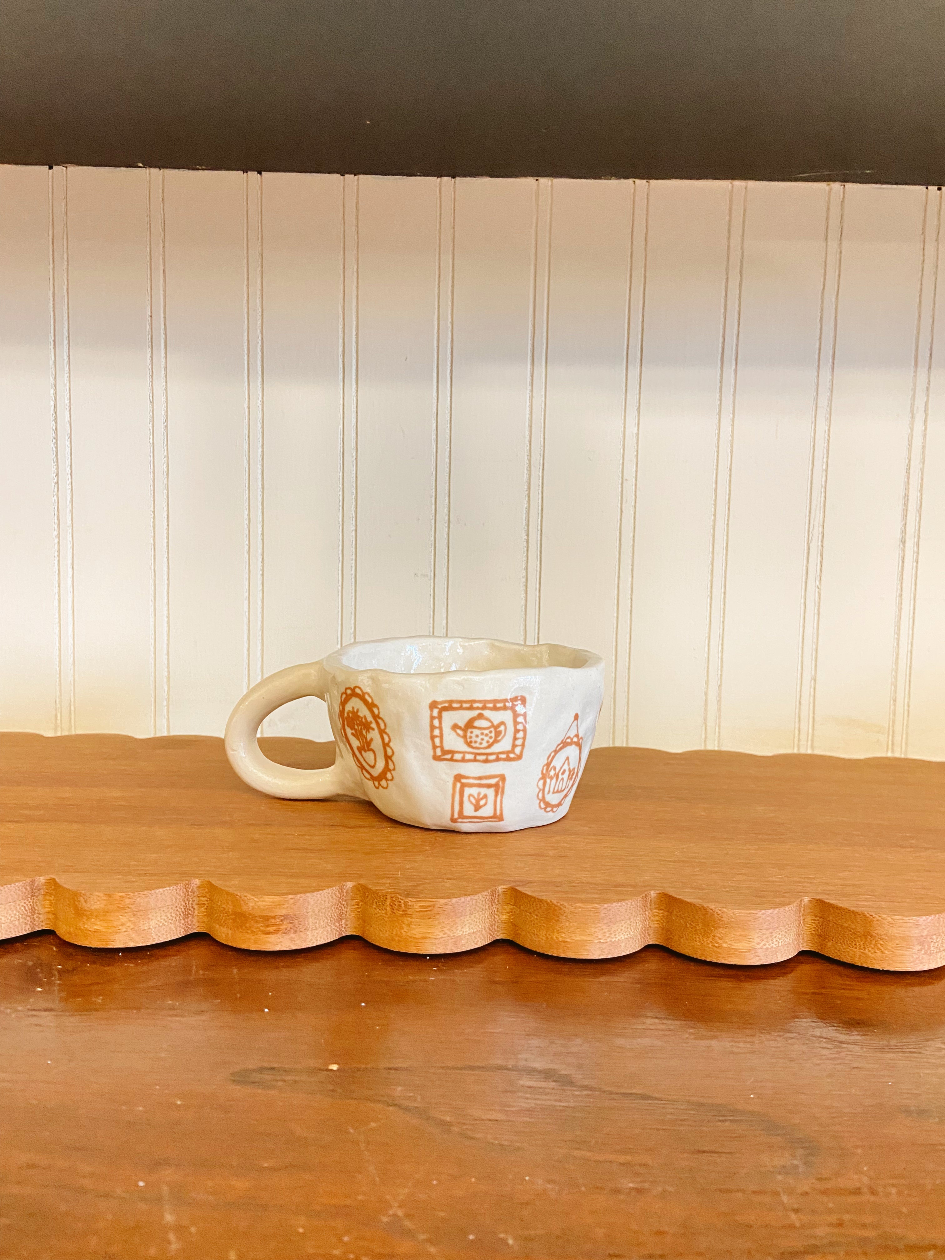 The Gallery Mini Mug - Coffee Brown