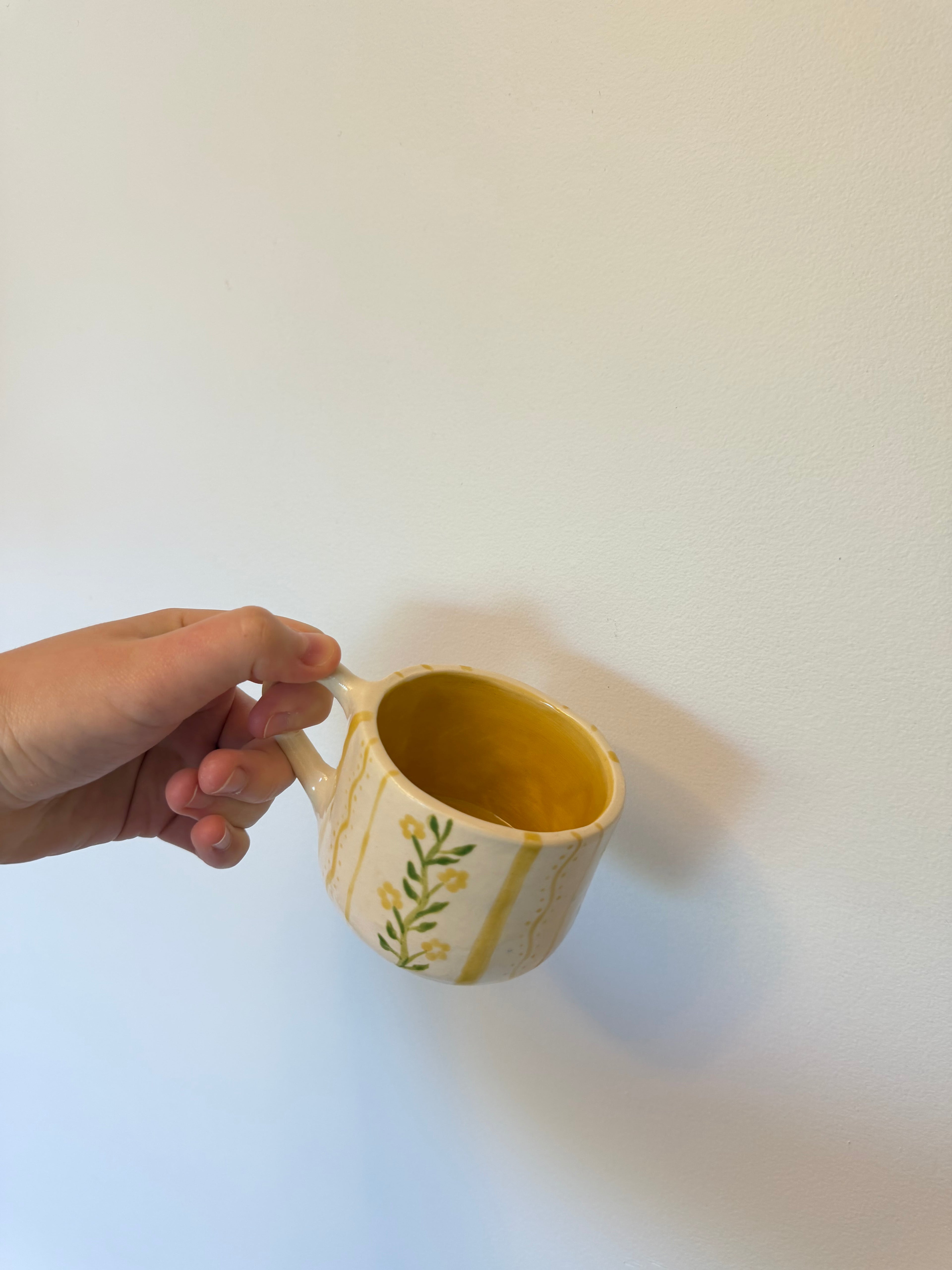 The Cornflower Mini Mug - Yellow