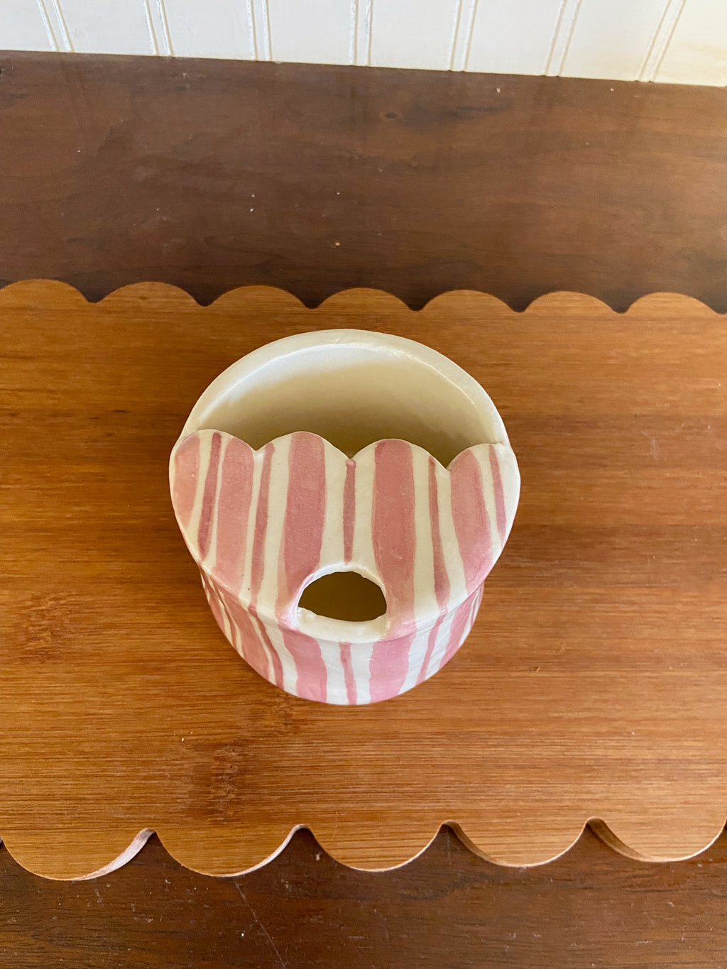 On-The-Go Mini Cup - Pink Stripes