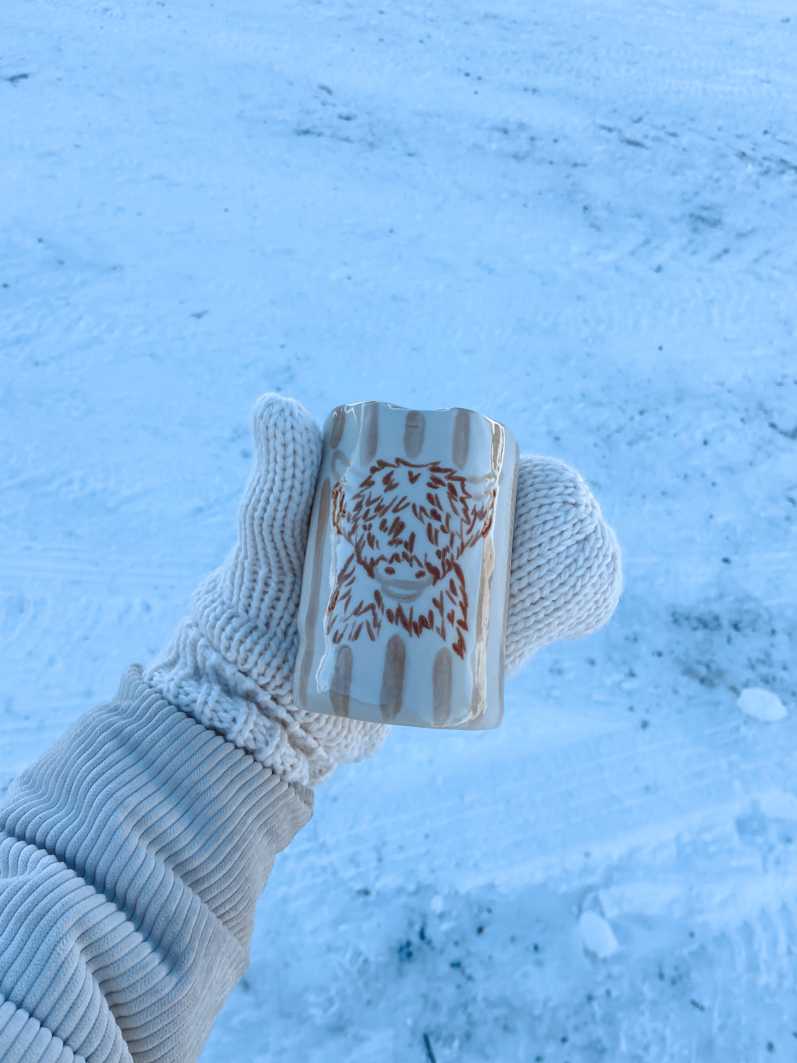 PRE ORDER YOUR HIGHLAND COW ON-THE-GO CUP *3-6 WEEK WAIT TIME*